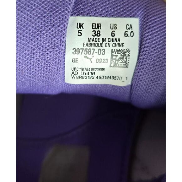 Women's PUMA FENTY X Creeper Phatty Lavender Alert/Burnt Red Size 6 397587-03 - Picture 11 of 11